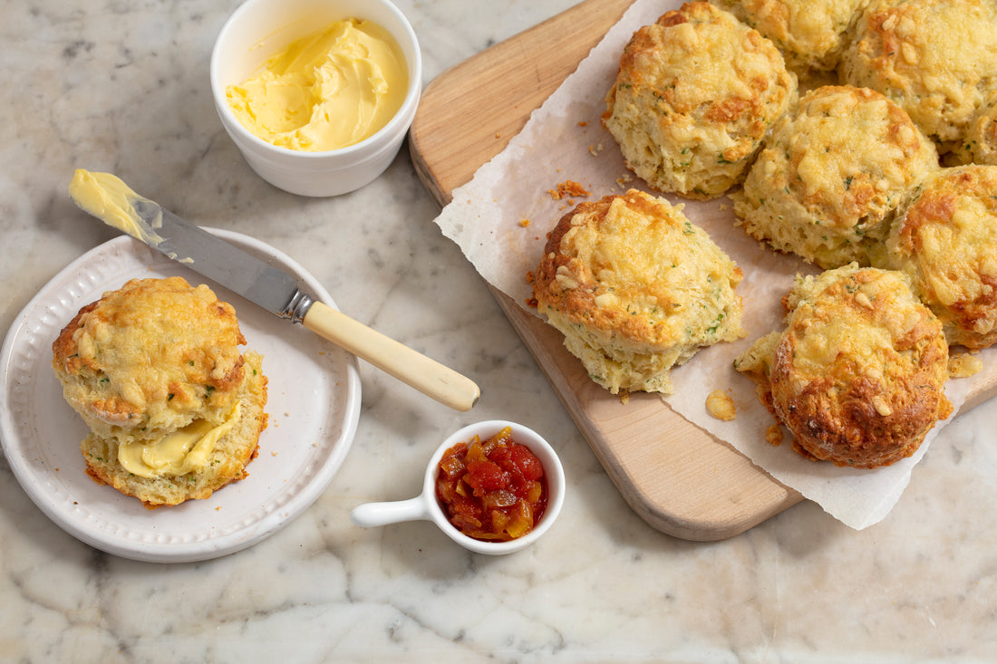 Cheese & Herb Scones - recipe by Allyson Gofton