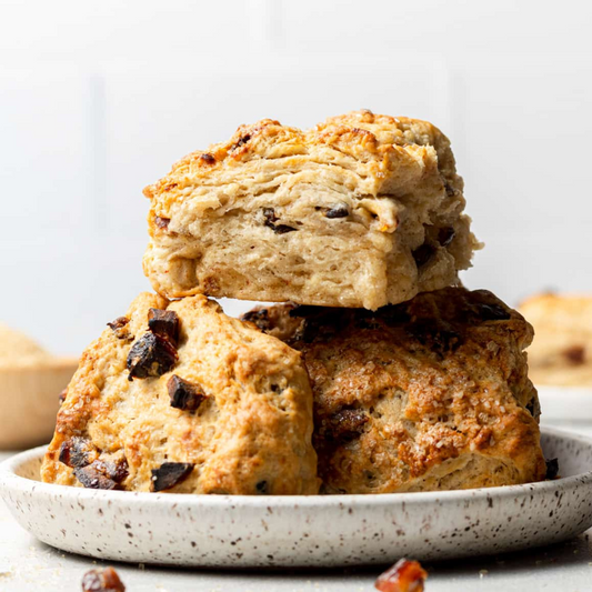 Scones using Whey Protein Concentrate